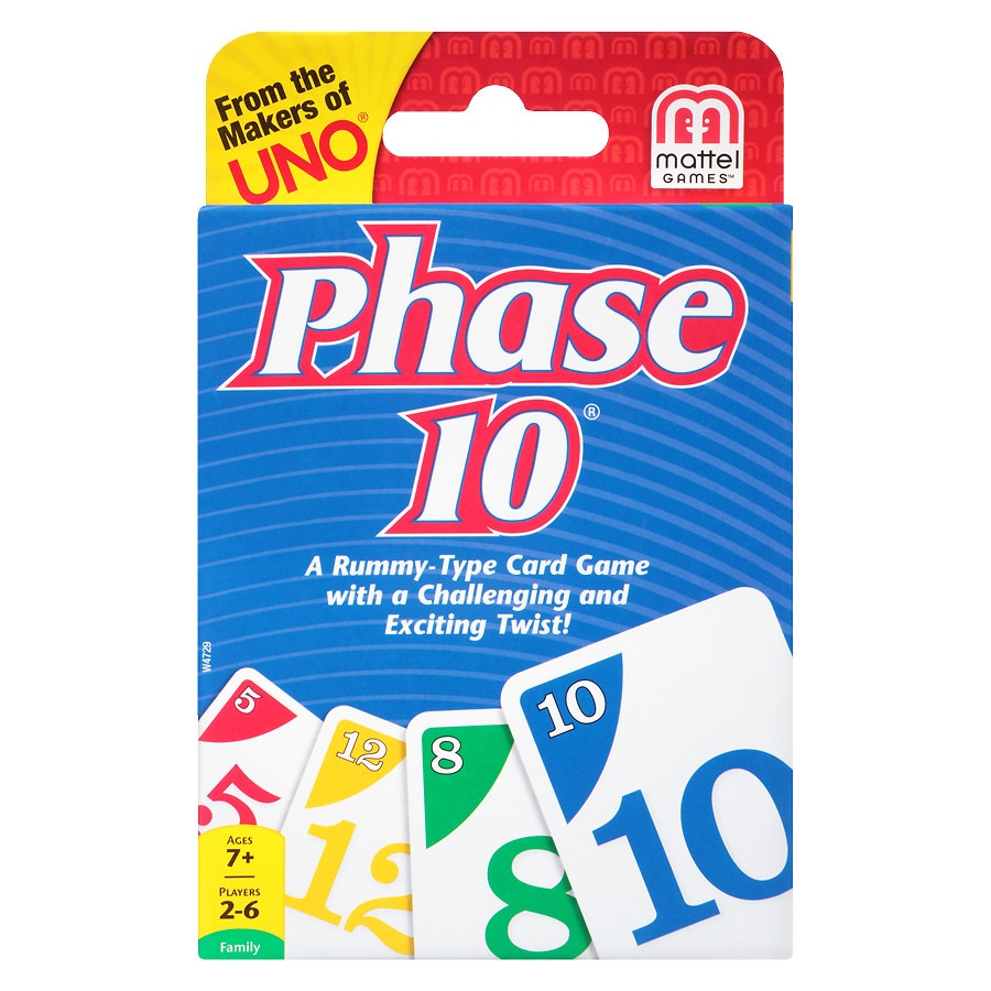 Phase 10 card game instructions